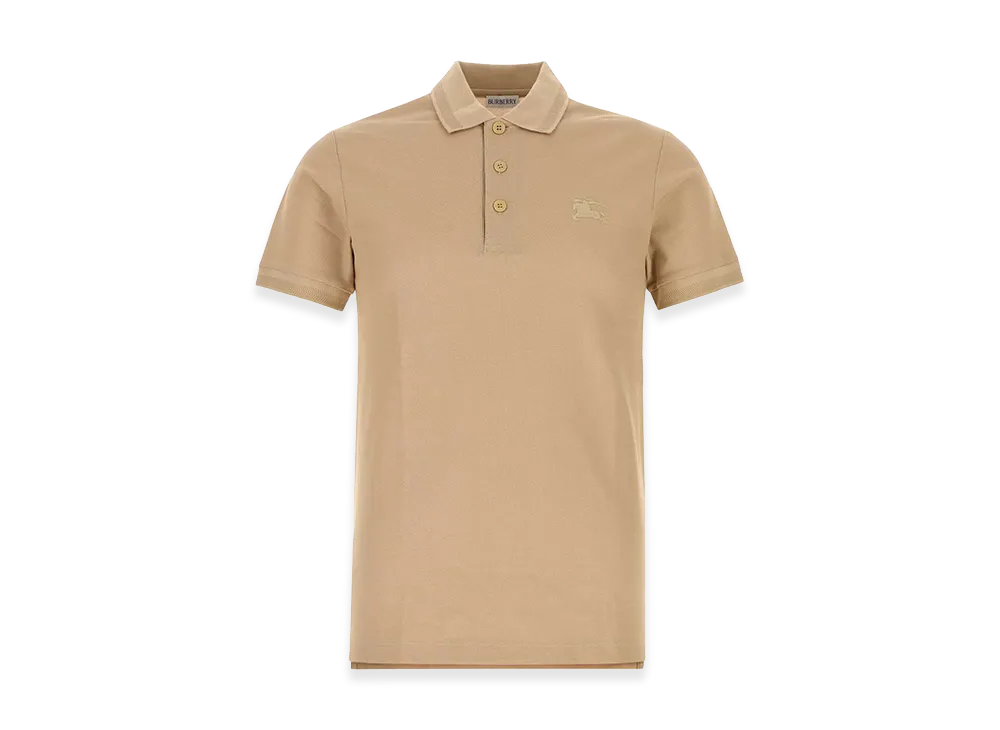 Burberry Piquet Polo Shirt "Beige"