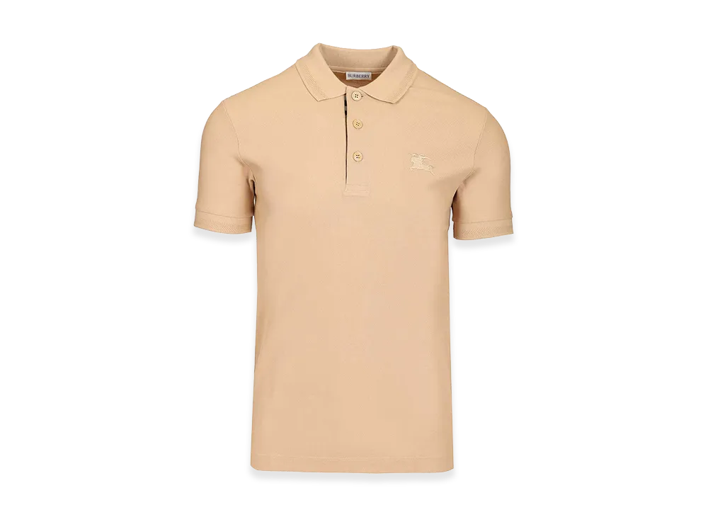Burberry Piquet Polo Shirt "Beige"