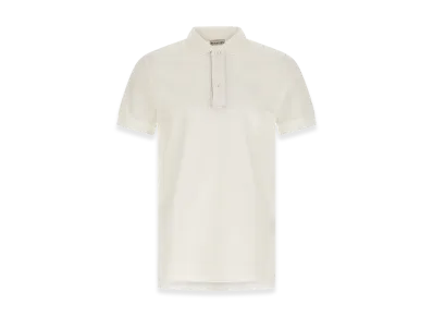 Burberry 'Eddie' Polo Shirt "White"