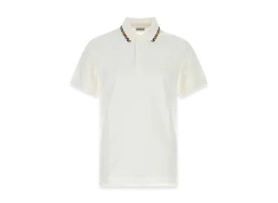 Burberry Piquet Polo Shirt "White"