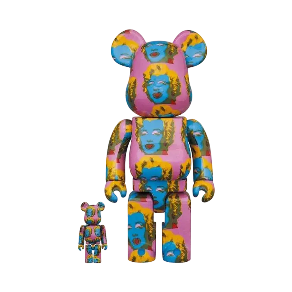 Bearbrick Andy Warhol Marilyn Monroe #2 100% & 400%