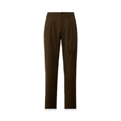 C.P. Company Blend Stretch Gabardine Cargo Trousers "Green"