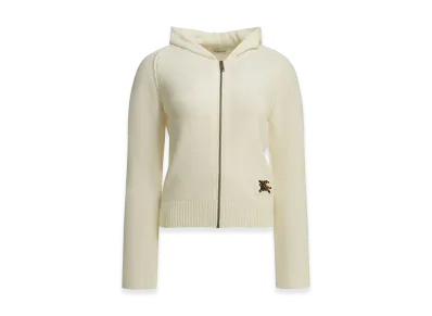Burberry Women's Jillian Zipper Sweater "Beige"