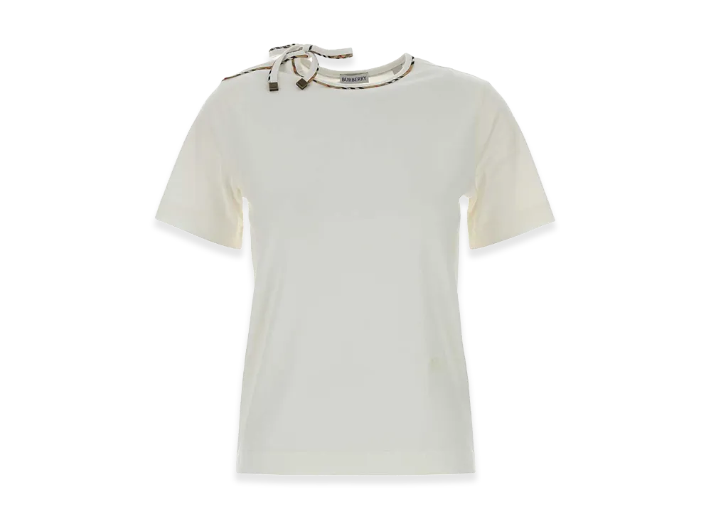 Burberry Women's Cotton T-Shirt "White"
