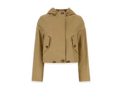 Burberry Women's Gabardine Jacket "Beige"