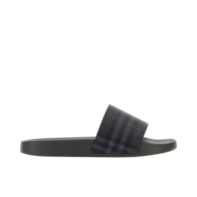 Burberry Printed Rubber Slippers "Checked"