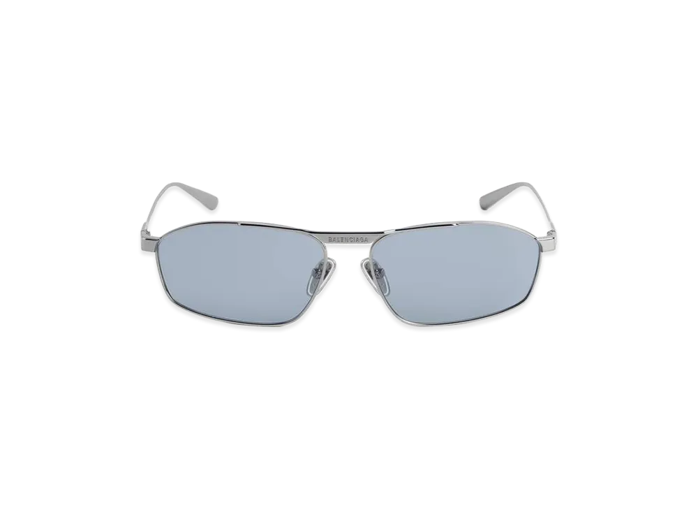 BALENCIAGA Tag 3.0 D-Frame Sunglasses "Silver"