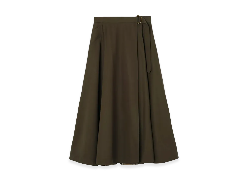 Burberry Women's Wool Skirt "Brown"
