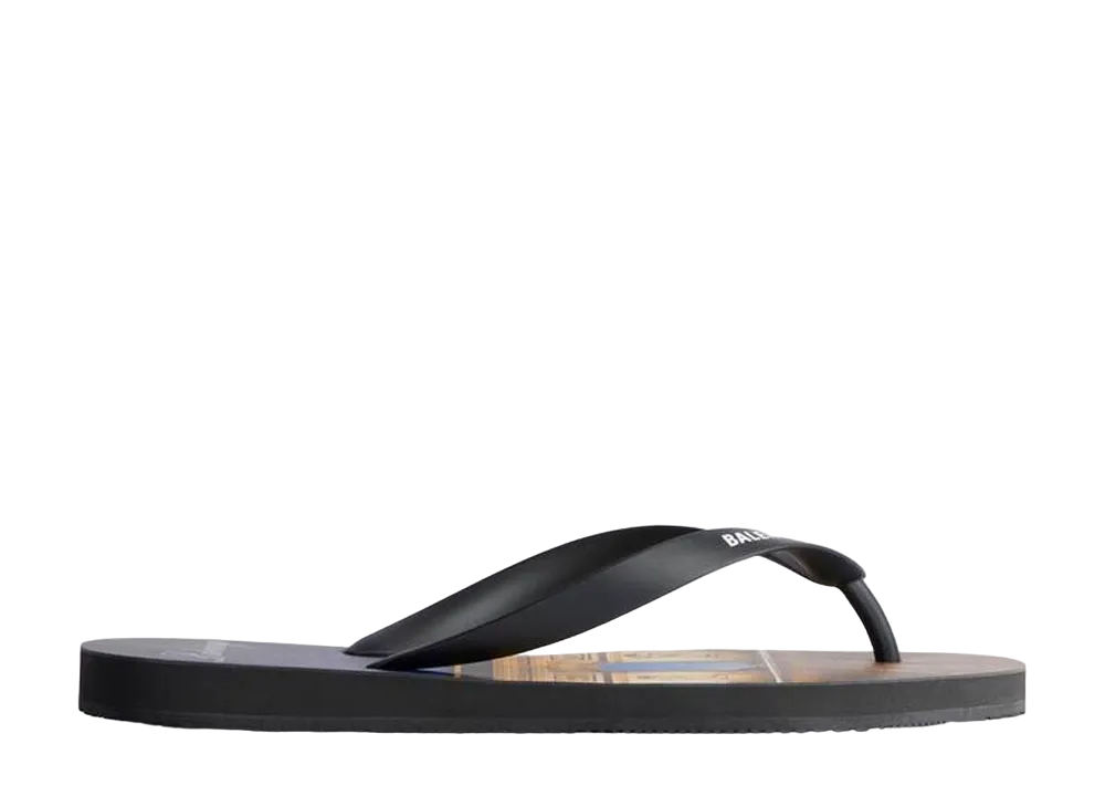 BALENCIAGA Souvenir Thong Sandal in EVA and TPU "Multicolor"