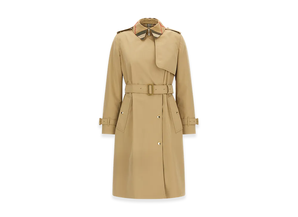 Burberry Women's sandridge Trench Coat "Beige"