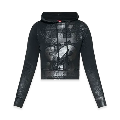 Diesel Women's `F-Slimmy` Hoodie "Black"