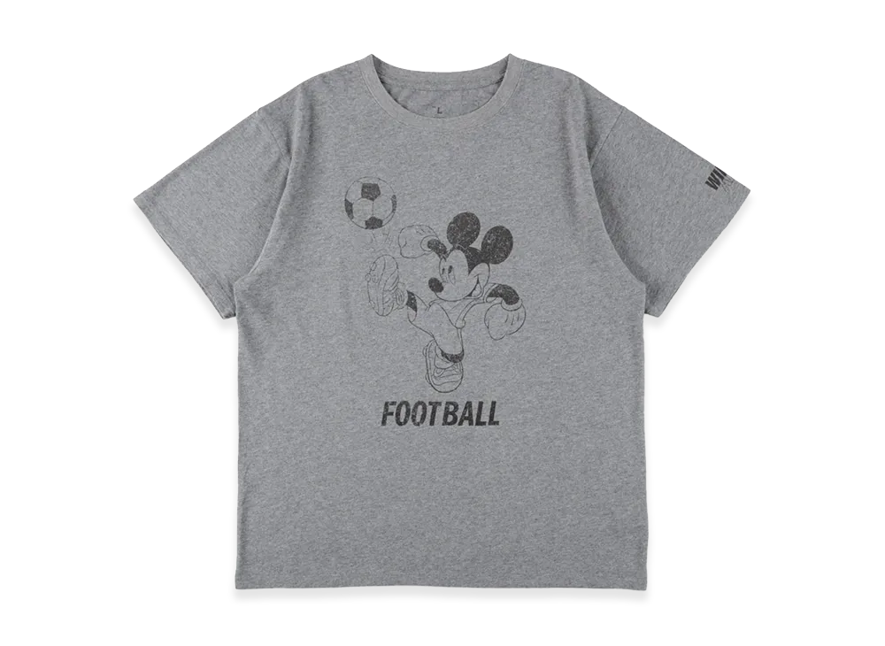 WIND AND SEA x SMOOTHY Football S/S Tee "Gray"
