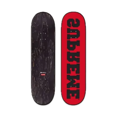 Supreme Reverse Skateboard "Red"