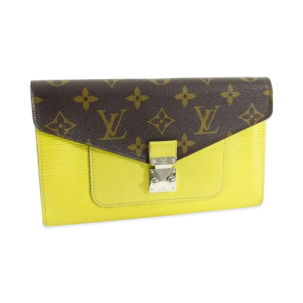 Louis Vuitton Marie Rose Wallet Monogram "Pistache"