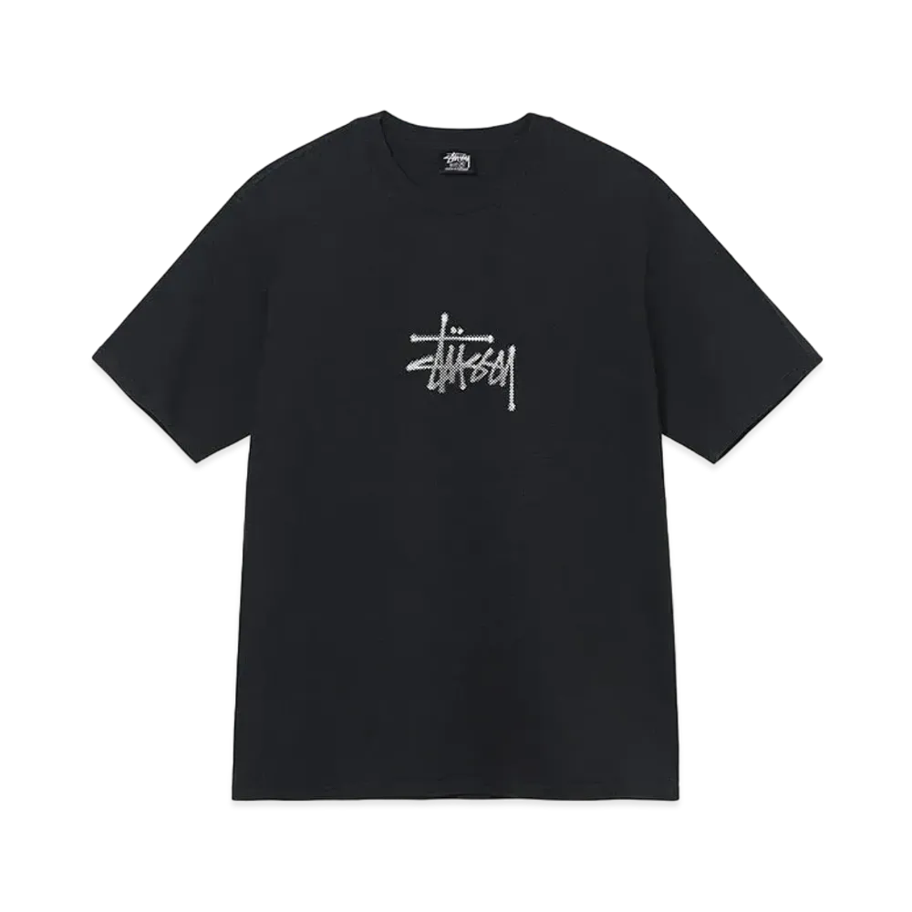 Stussy Surf Tomb Pigment Dyed Tee "Black"