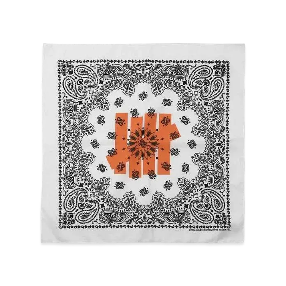 UNDEFEATED 5-STRIKE BANDANNA - UL22001 "White"