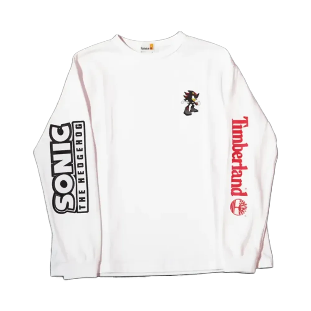 Timberland x SONIC THE HEDGEHOG Long Sleeve Graphic Tee "White"