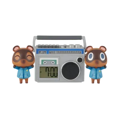 BANDAI "Ichiban Kuji" -Animal Crossing New Horizons ~Enjoy! Feels like an islander in new life~- Last One Prize Gymnastics with a boombox! Tsubukichi & Mamekichi Alarm Clock