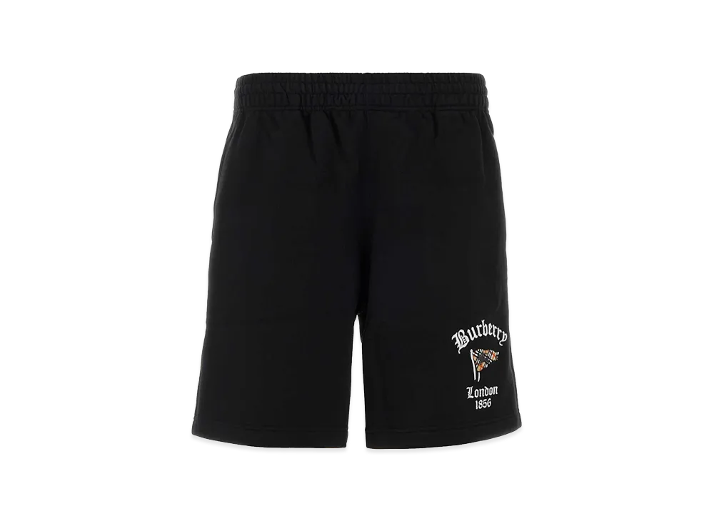 Burberry Cotton Bermuda Shorts "Black"