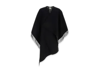 Burberry Wool Cape "Checked/Black"