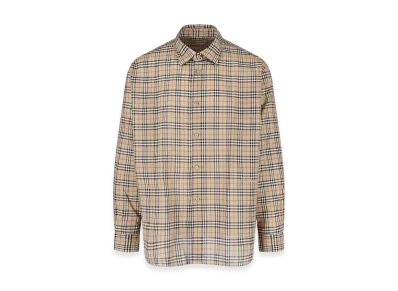 Burberry Relaxed Fit Check Cotton Shirt "Checked"