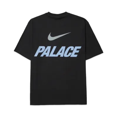 PALACE x Nike Font Swoosh T Shirt "Black"