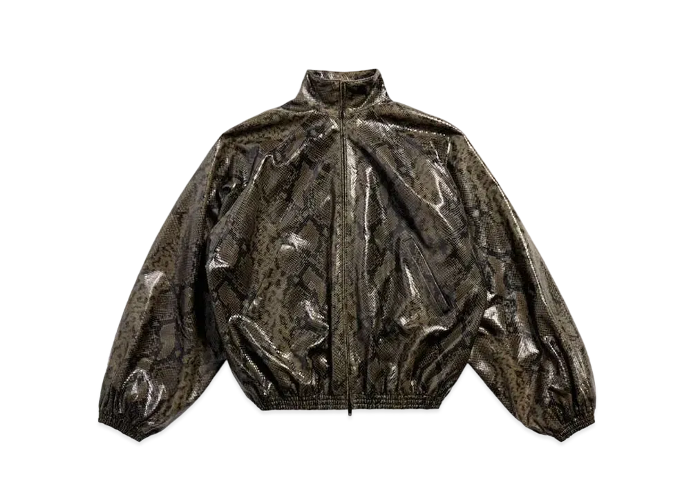 BALENCIAGA Women's Tracksuit Jacket "Dark Green"