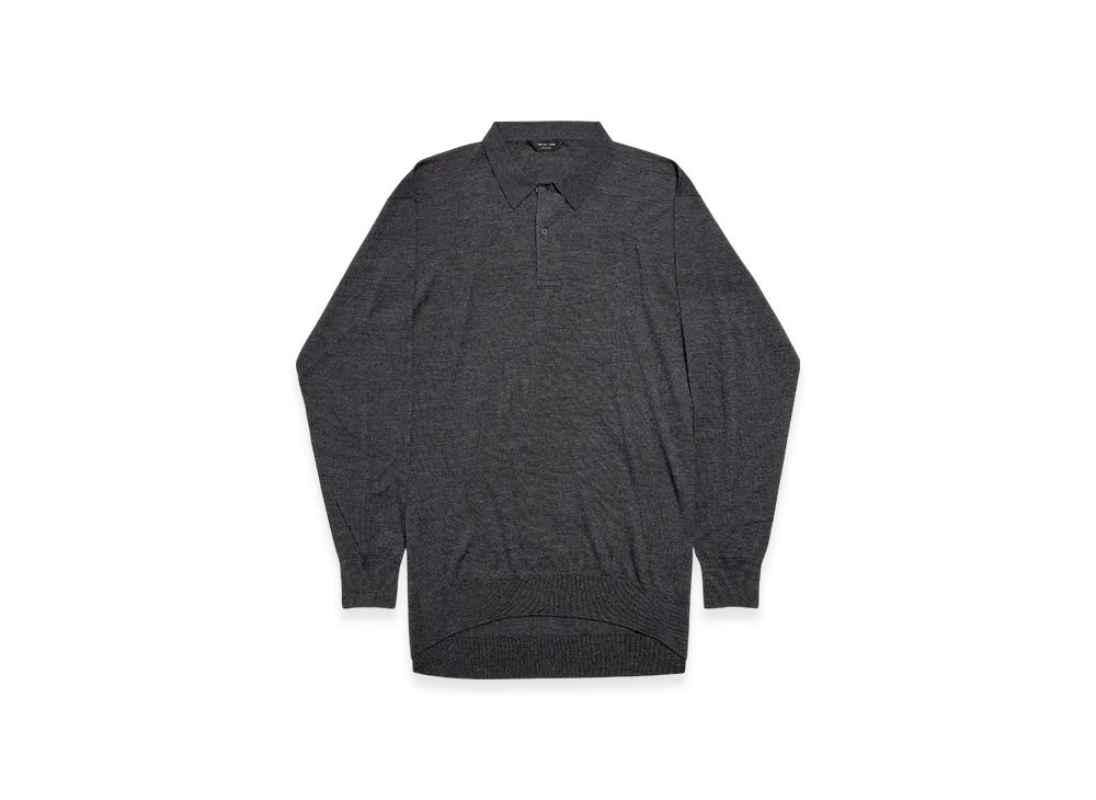 BALENCIAGA Polo Knit "Black"