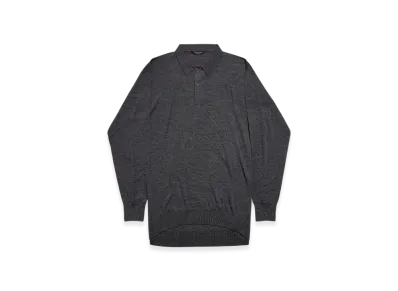 BALENCIAGA Polo Knit "Black"
