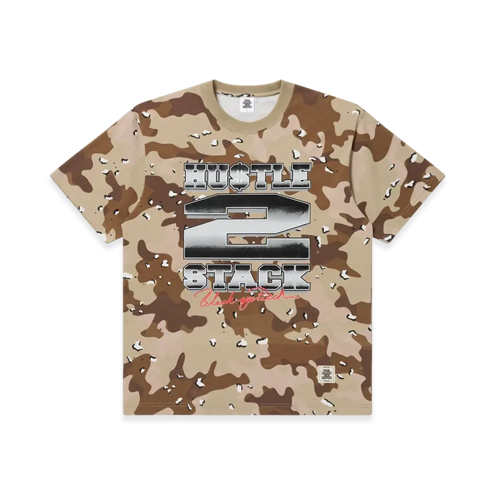 BlackEyePatch Hustle 2 Stack Tee "Desert Camo"