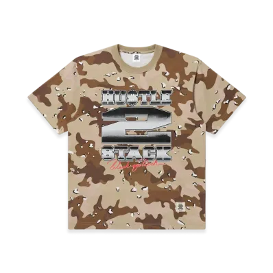 BlackEyePatch Hustle 2 Stack Tee "Desert Camo"
