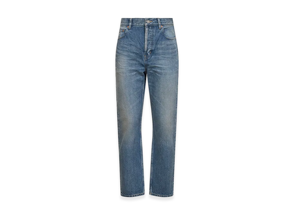 Saint Laurent Women's Ankle 90S Slim "Blue"
