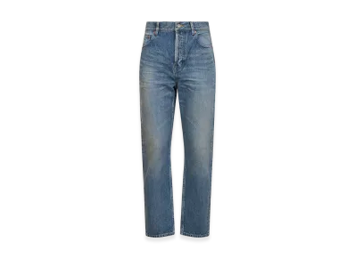 Saint Laurent Women's Ankle 90S Slim "Blue"