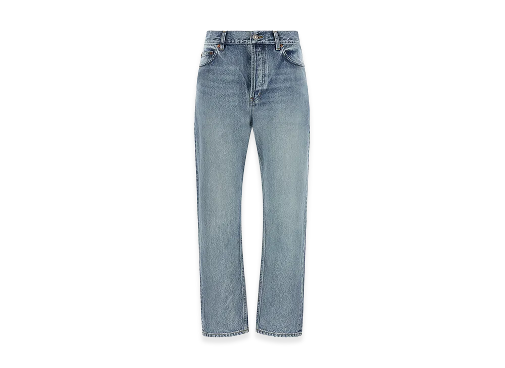 Saint Laurent Women's Anni 1990 Jeans "Light Blue"