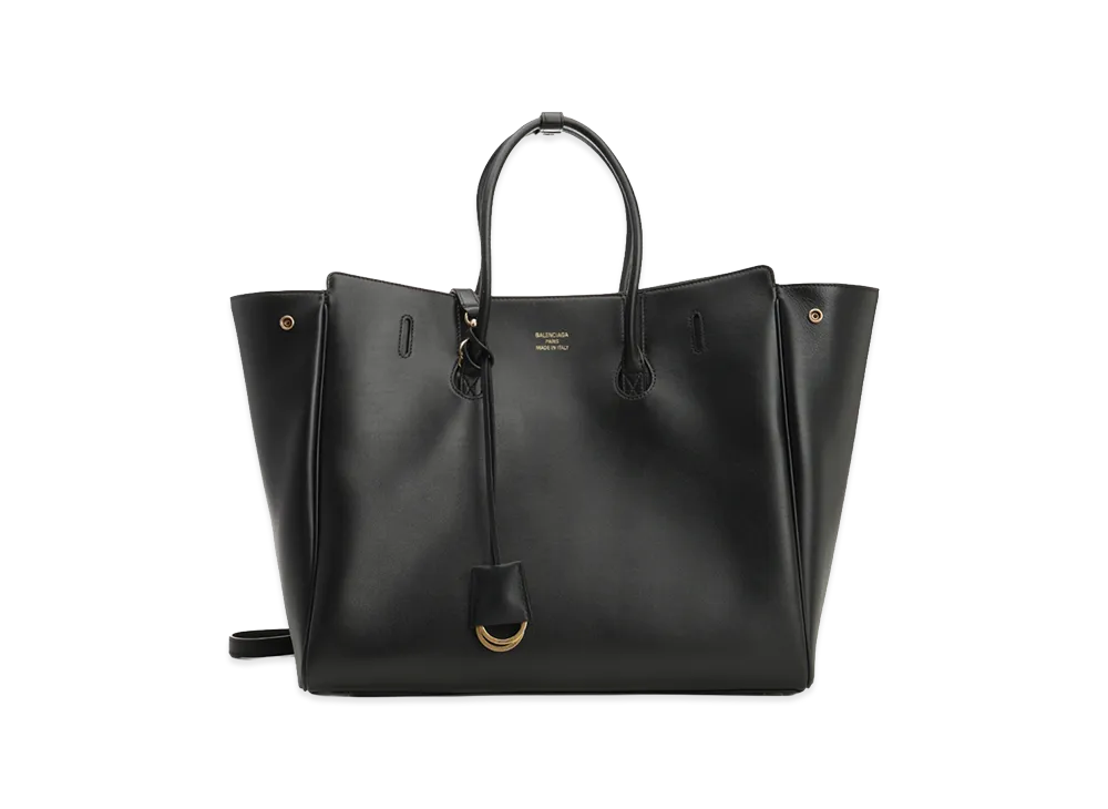 BALENCIAGA Women's Carry All Hampton Medium Bag "Black"