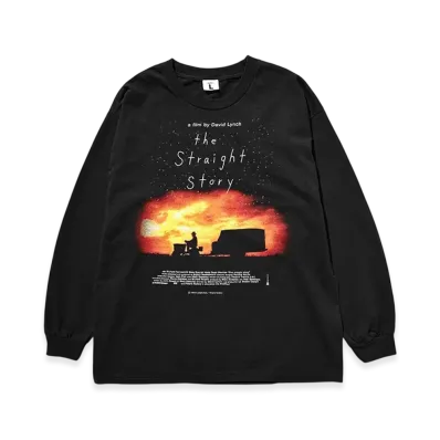 weber x The Straight Story Long Sleeve T shirt "Black"