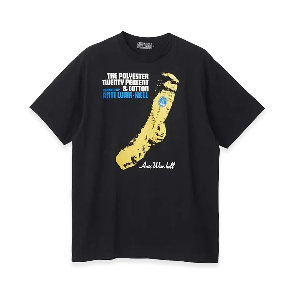 HYSTERIC GLAMOUR Anti War Hell T-Shirt "Black"