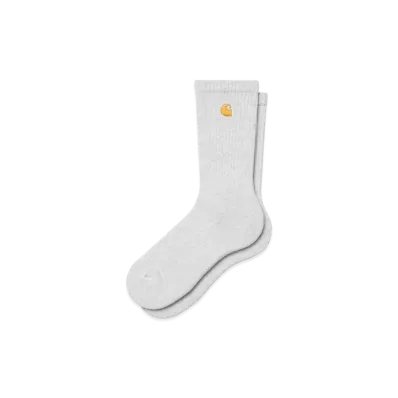 Carhartt WIP Chase Socks "Ash Heather/Gold"