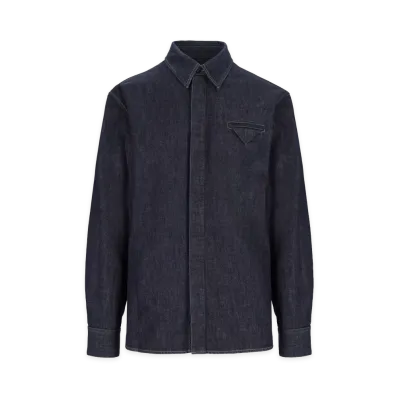 Bottega Veneta Shirts "Blue"