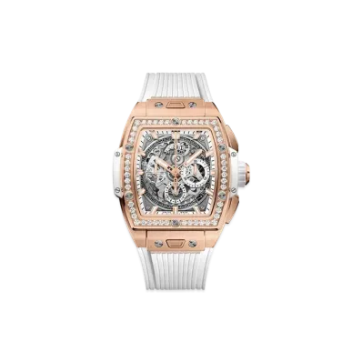 HUBLOT Spirit of Big Bang King Gold White Diamonds 42mm