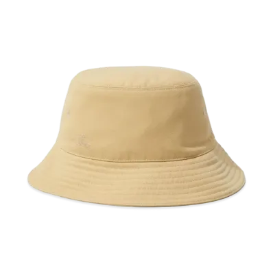 Burberry Check Lined Bucket Hat "Flax"