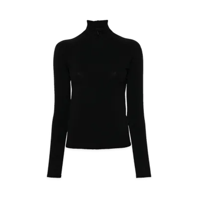 The Row Women's Capsule Sweaters "Black"