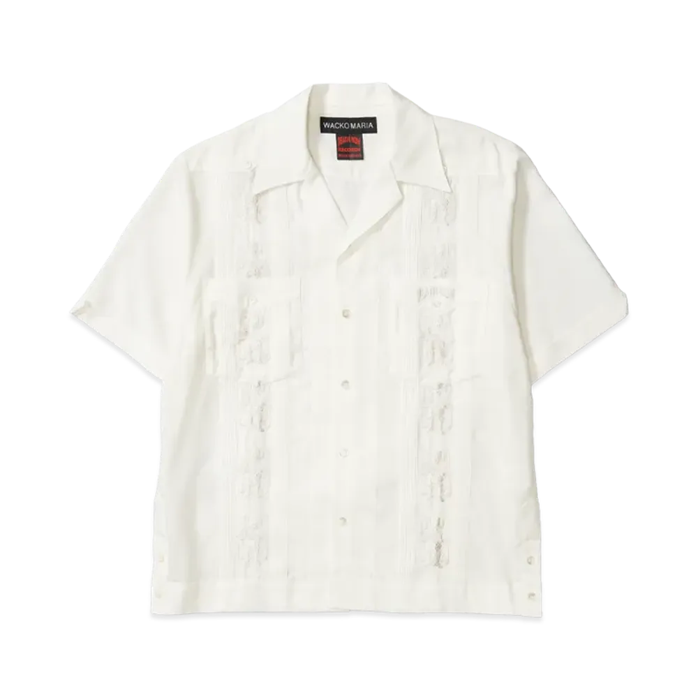 WACKO MARIA x Death Row Records Cuba Shirt "White"