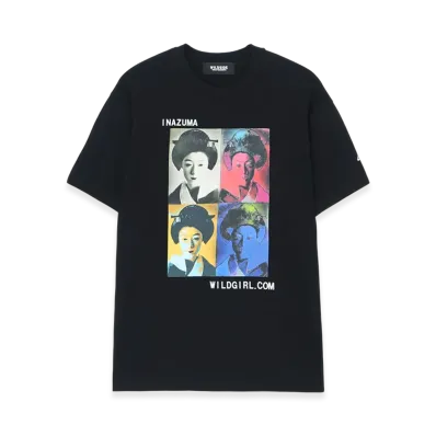 WILDSIDE YOHJI YAMAMOTO Wild Girl T-Shirt A "Black"