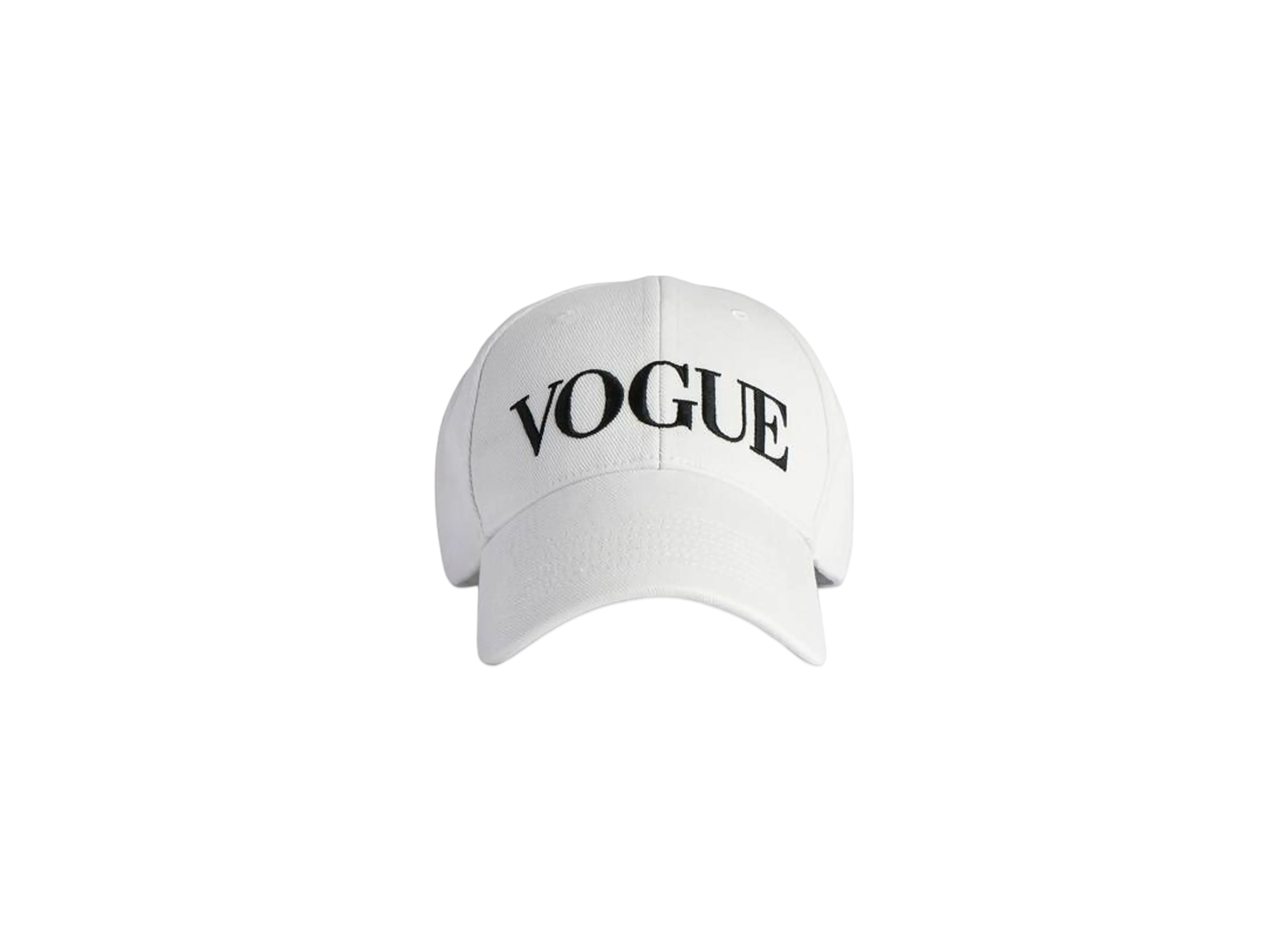 BALENCIAGA x VOGUE Cap in Dirty Cotton Drill "White"