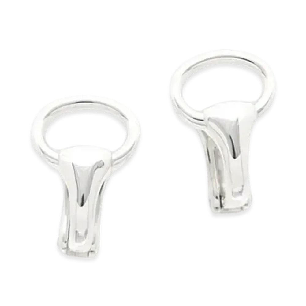 Hermes Nausicaa Earrings "Silver"