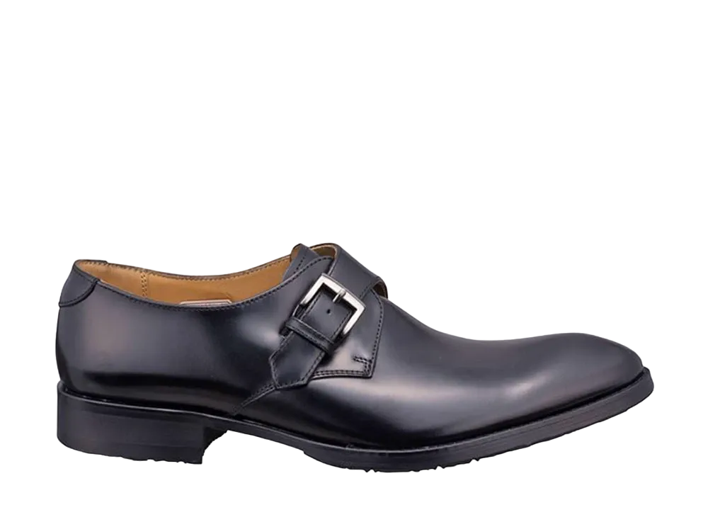 REGAL Monk Strap Calf Leather "Black" 813RBBP