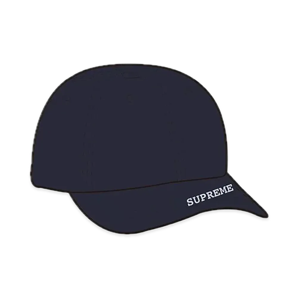 Supreme Visor Logo 6-Panel "Navy"