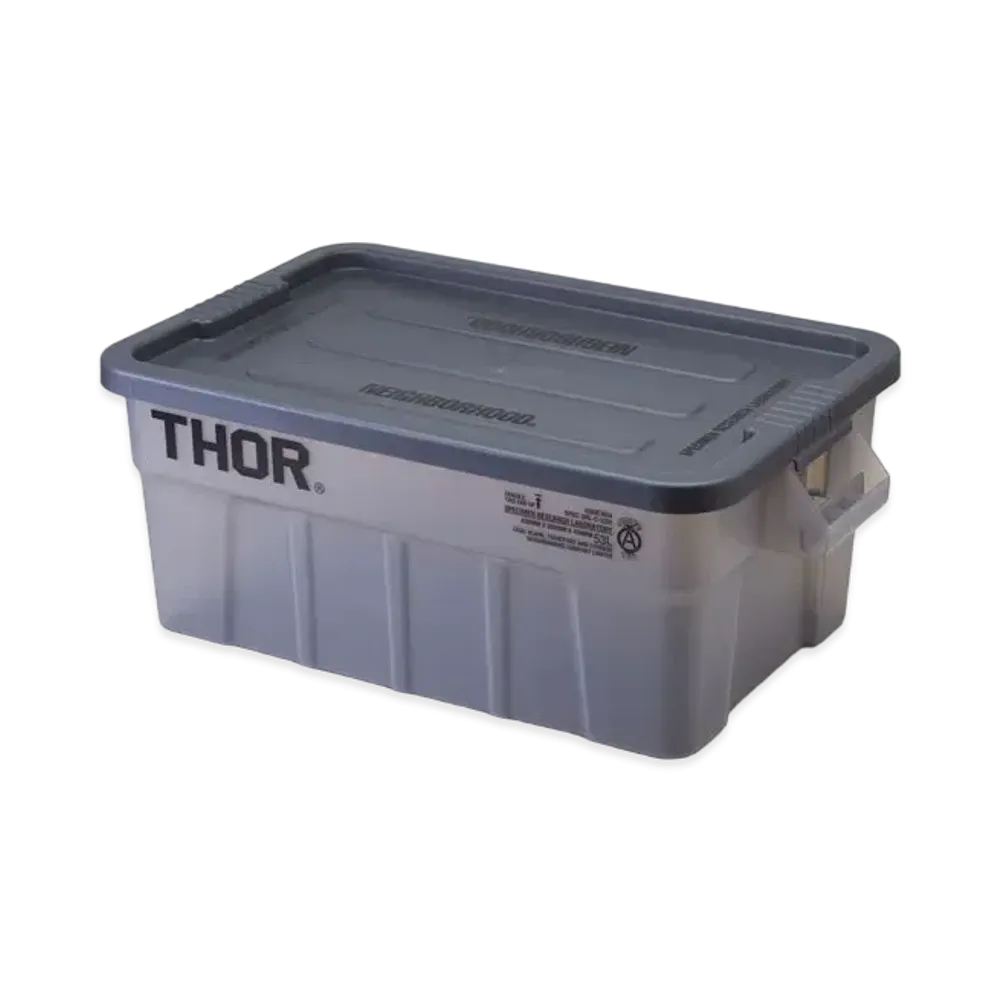 NEIGHBORHOOD SRL THOR 53 / P-TOTES CONTAINER "Grey"