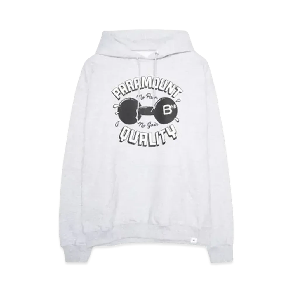 Bedwin & the heartbreakers L/S PRINTED HOODIE "ARNOLD" "GRAY"